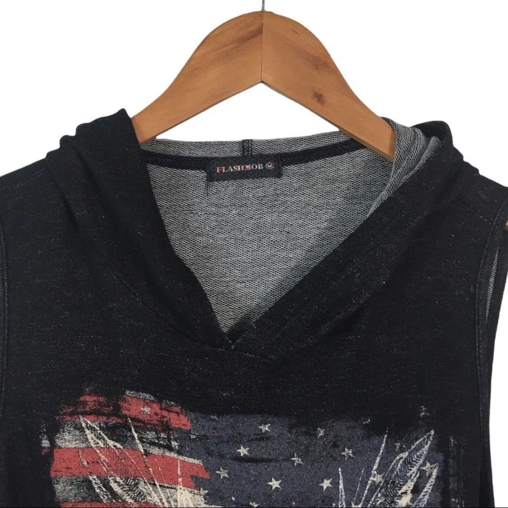 WS894 Flashmob American Pride Muscle Shirt M - Picture 4 of 5